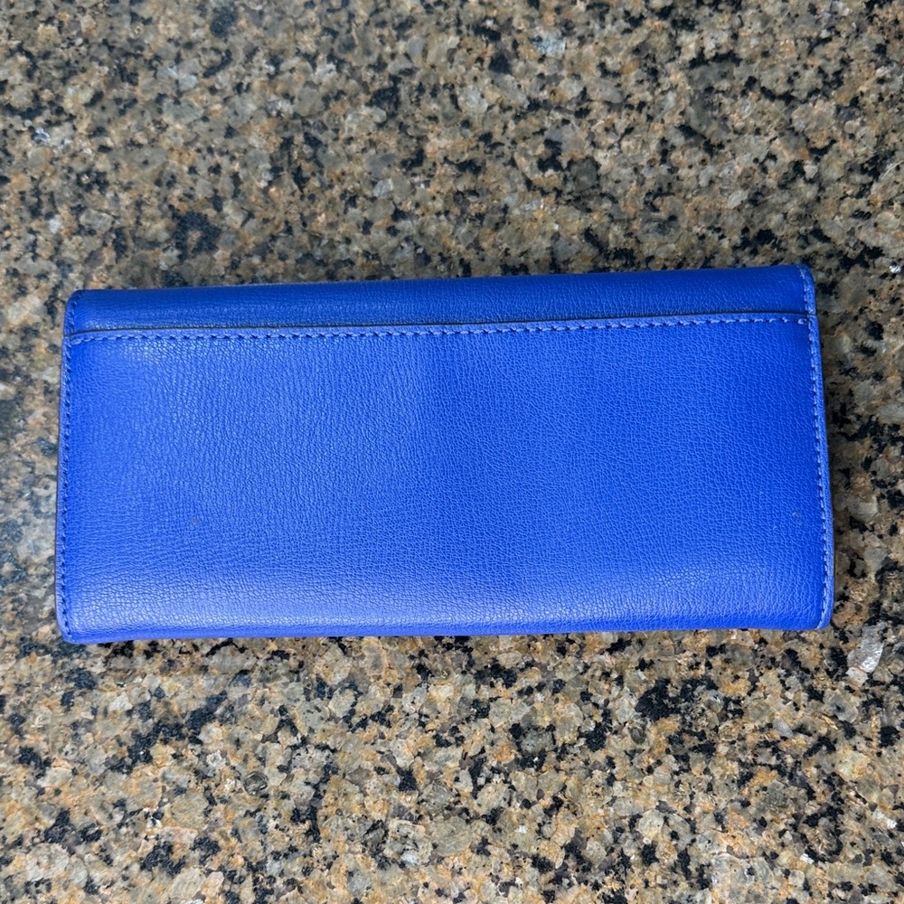 Michael Kors Blue Wallet - Picture 2 of 4